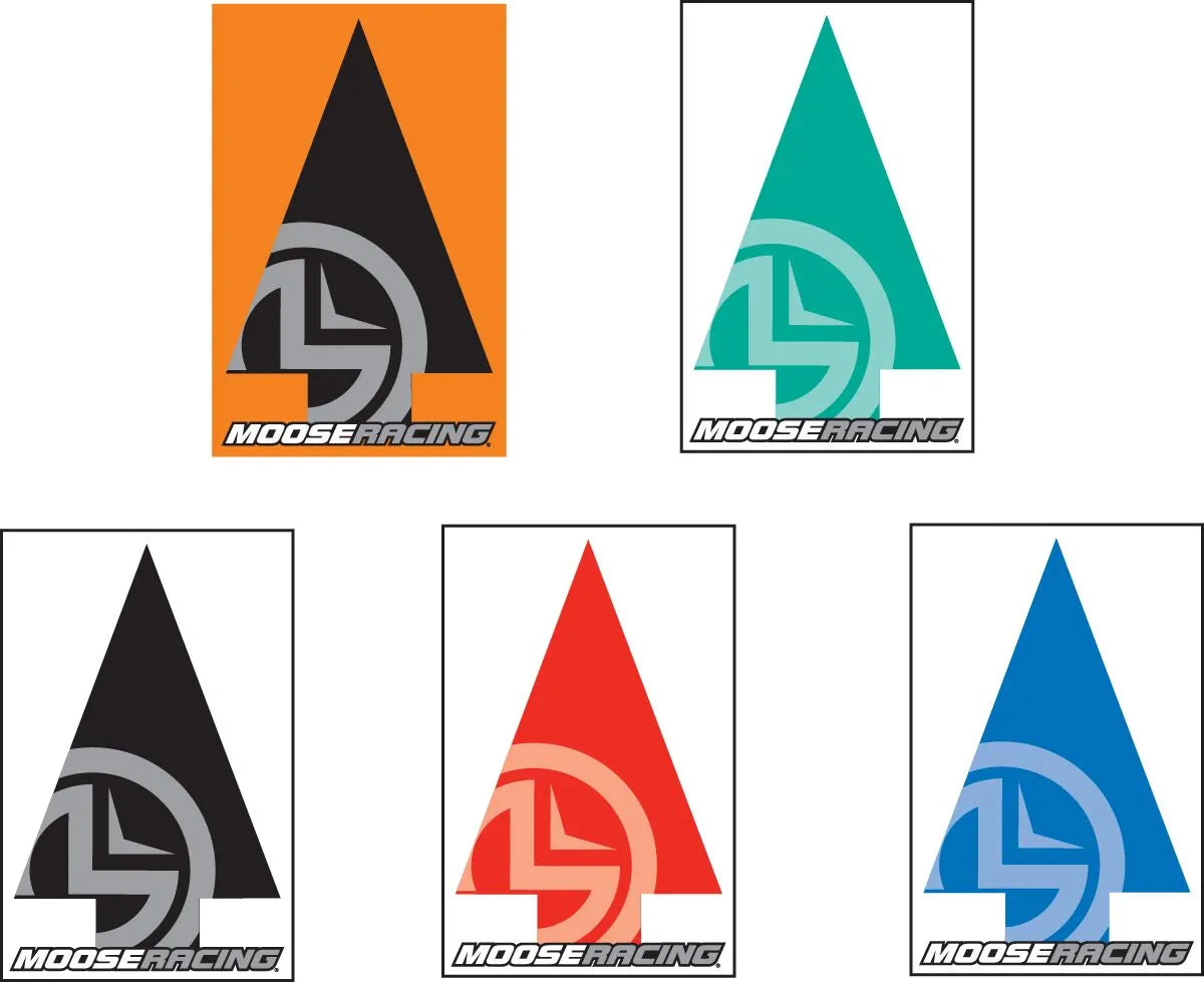 Moose Offroad Hard-Parts Course Marker Arrows Red White 50 Pack