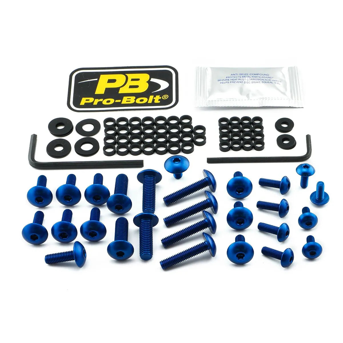 Pro Bolt Aluminium Fairing Bolt Kit For Yamaha