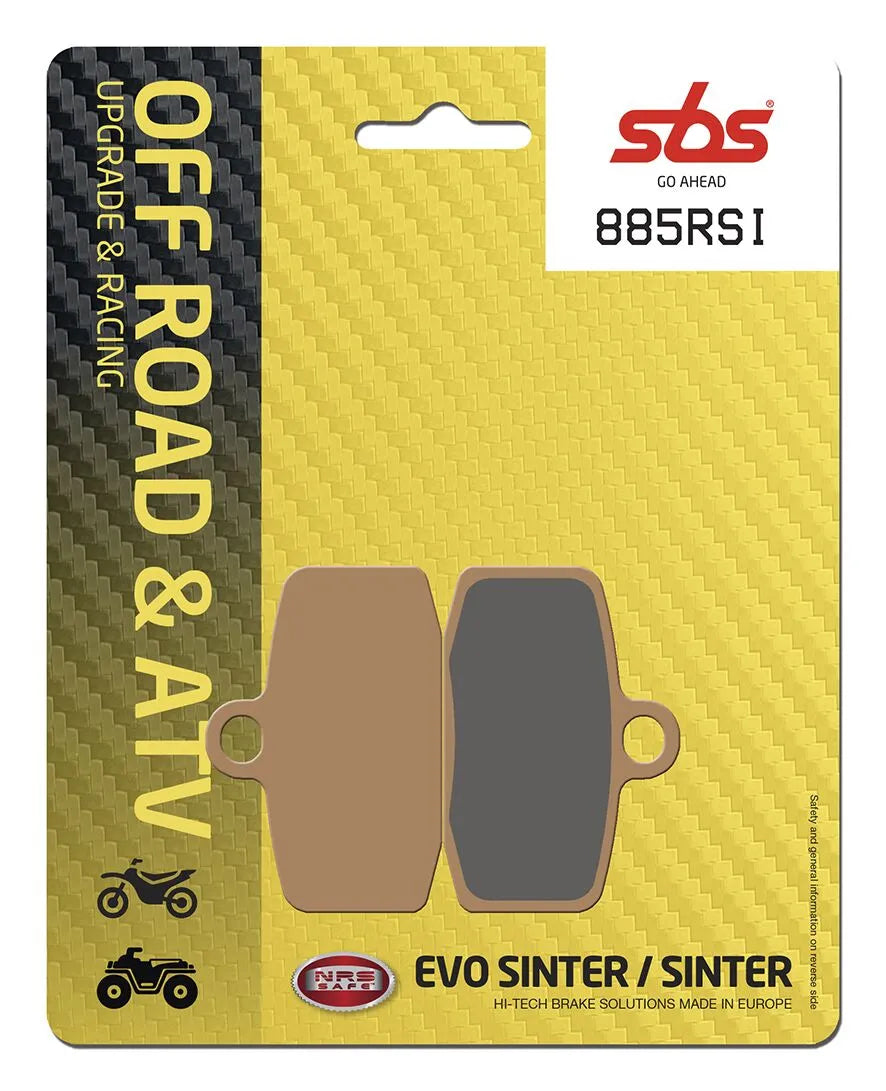 Sbs Rsi Offroad Racing Spiekane Klocki Hamulcowe Zestaw - Przód