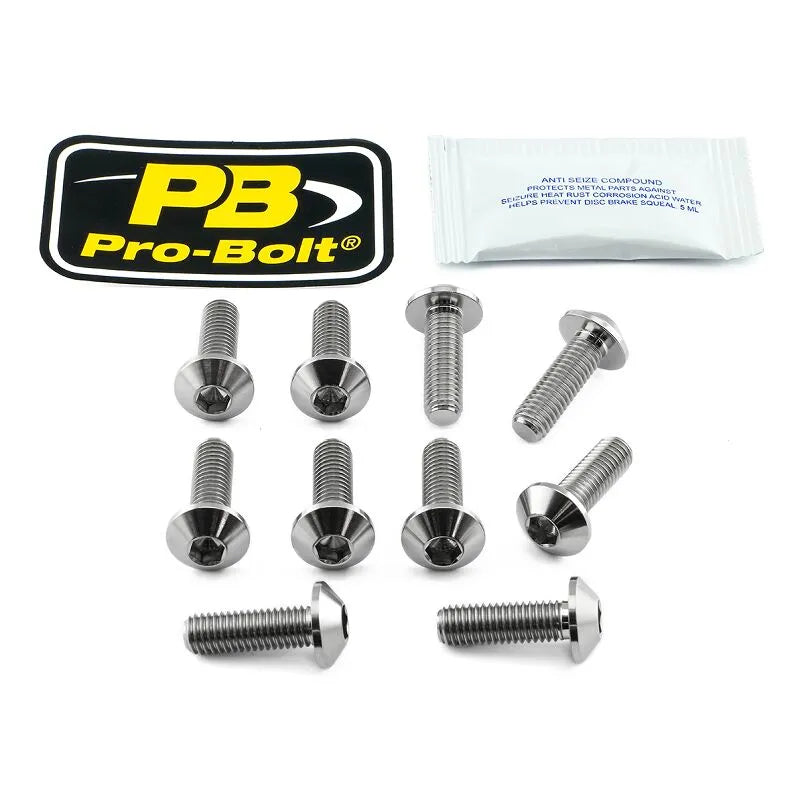 Pro Bolt Tytanowy Zestaw Śrub Mocujących Rotor Hamulcowy