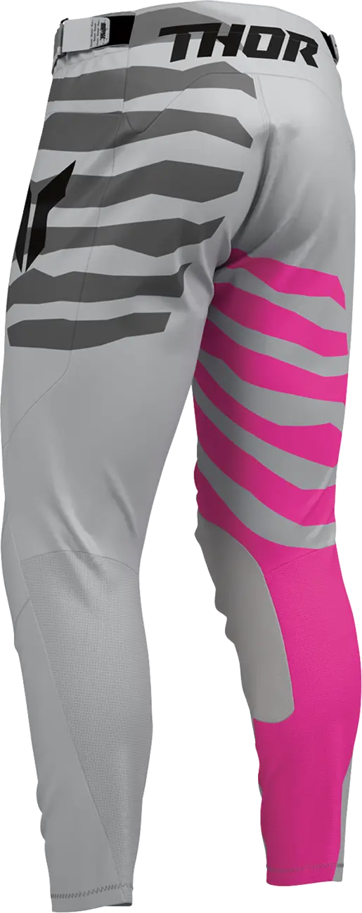 Thor Launchmode Shredder Pants Gray/Fuchsia