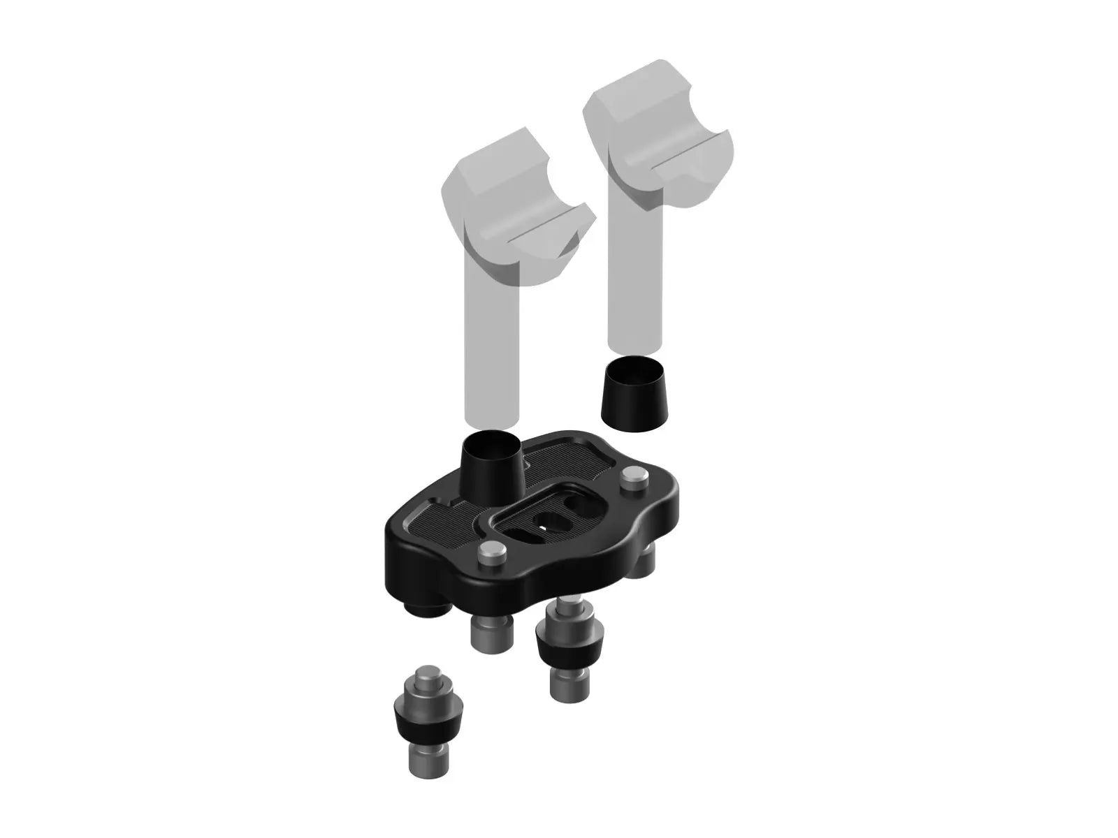 Rick's Motorcycles Riser Relocation Kit 40mm