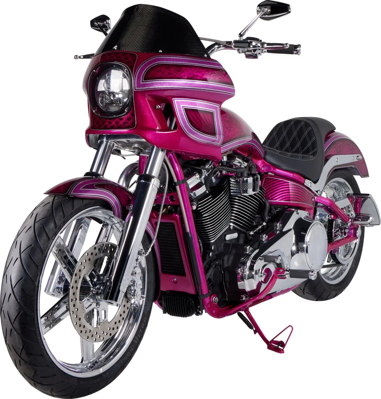 Arlen Ness Mini Stocker Forged Mirror