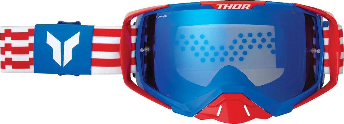 Thor Activate Patriot Red/White/Blue Goggle