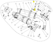 Akrapovic Tuleja Dystansowa