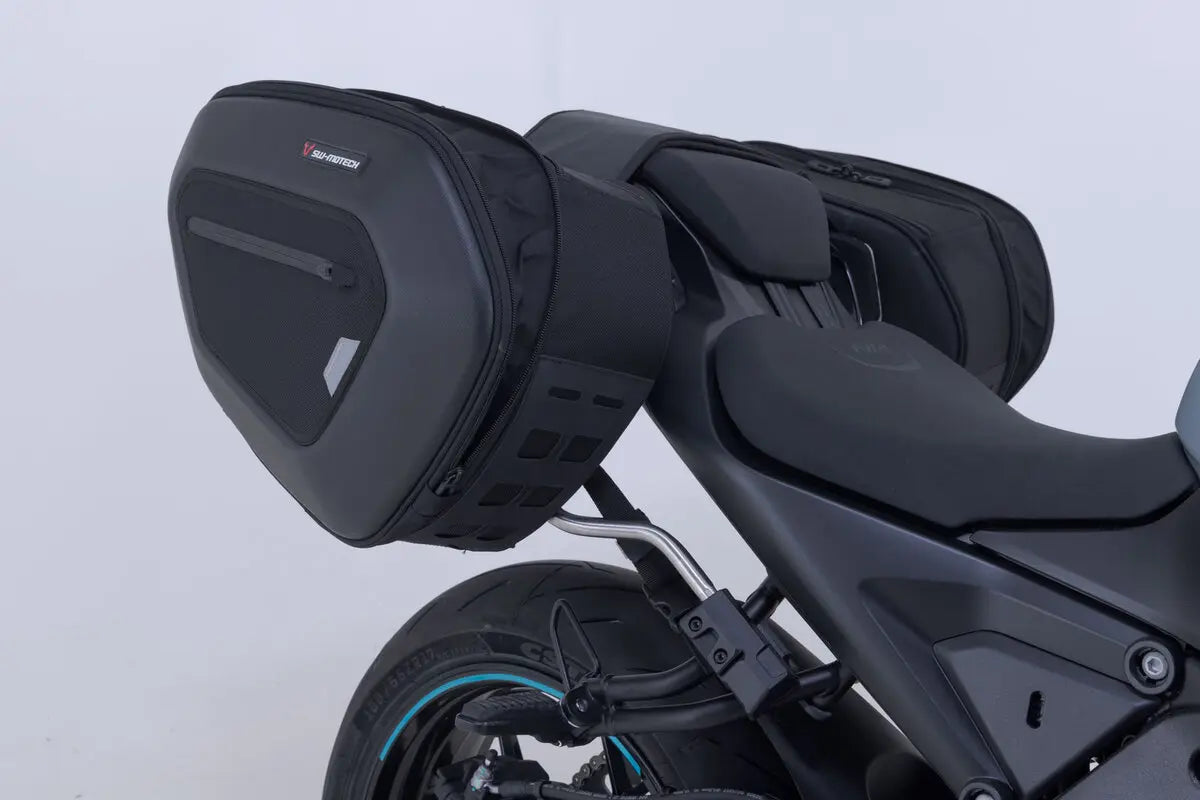 Sw-Motech PRO BLAZE H Saddlebag Set Black High Exhaust