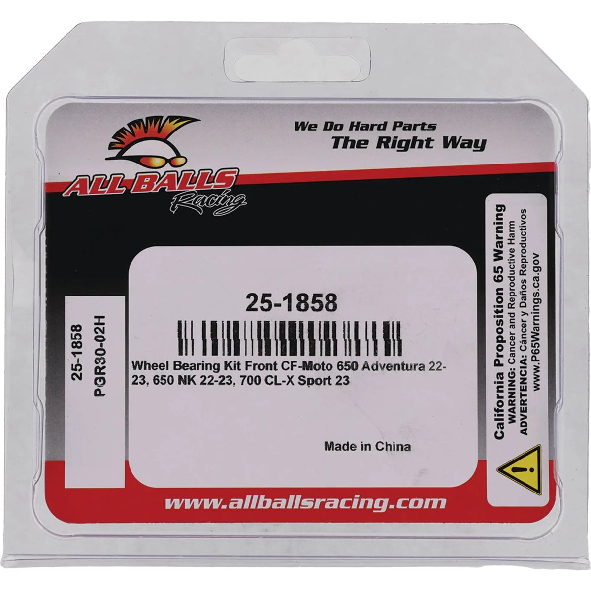 All Balls Wheel Bearing Kit for CF Moto