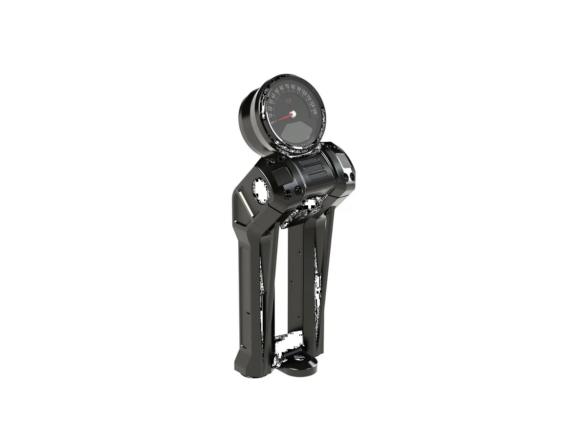 Rick's Motorcycles Clubstyle Pullback Riser Kit Round Speedo