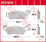Klocki hamulcowe Trw Si Series Sintered Off-road - Przód