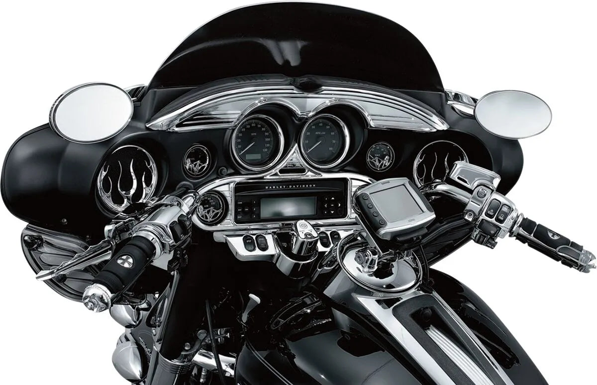 Kuryakyn Stereo Accent - Chrome Finish