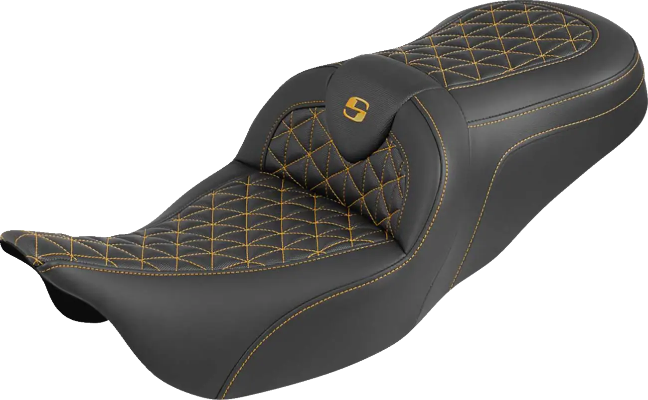 Saddlemen RoadSofa Tri Gripper Motorcycle Seat