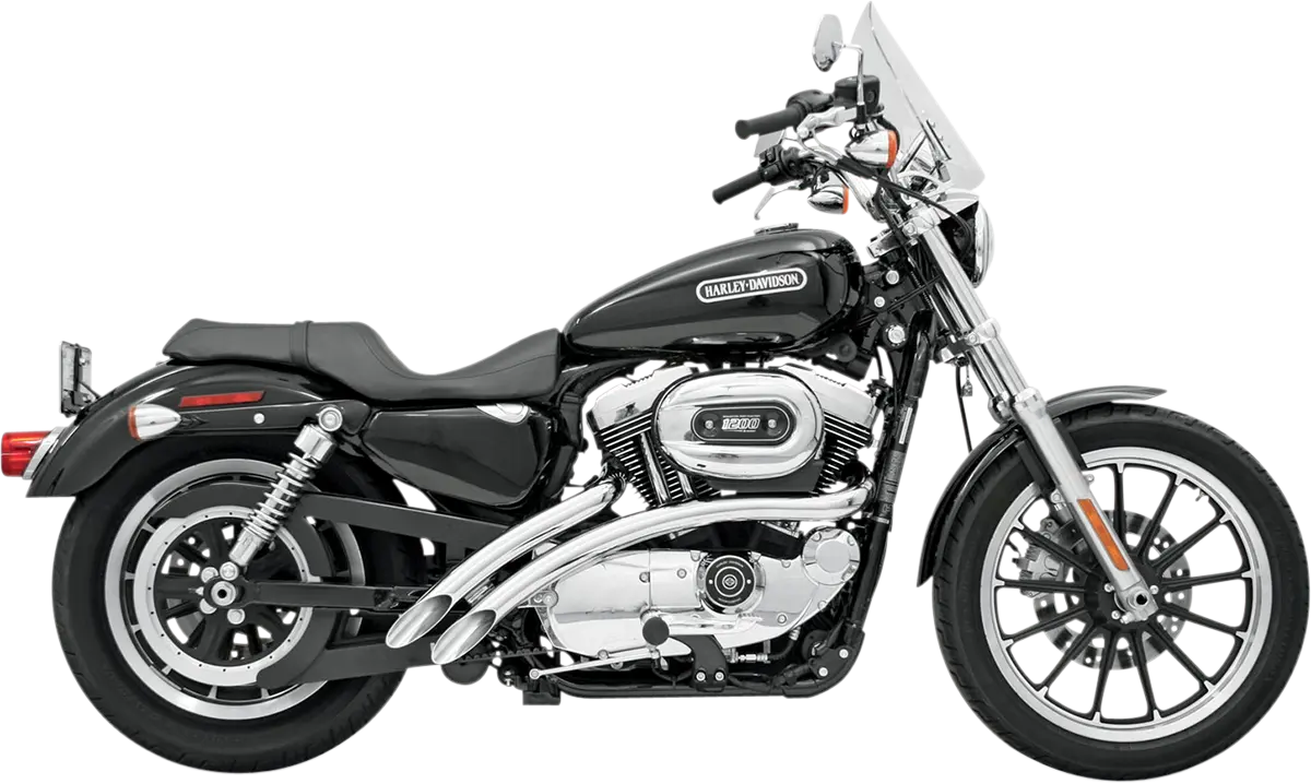 Bassani Xhaust Radial Sweepers Układ Wydechowy - Chrom | Wydechy Motocyklowe