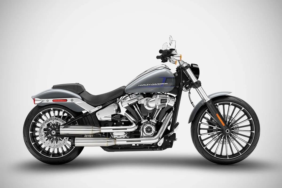 Nakładane Tłumiki Zard Slip-on Do Hd-softail - Homologacja Drogowa ECE