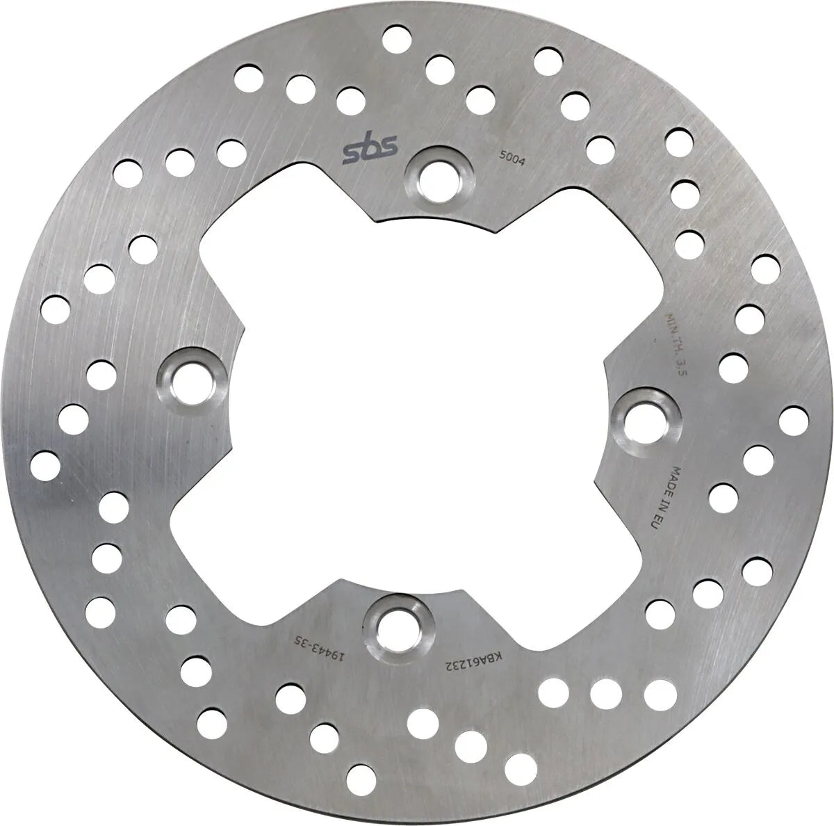 Sbs High-carbon Stainless Steel Brake Rotor - Rear