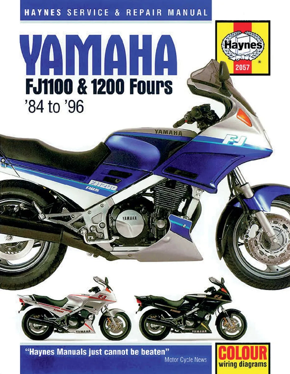 Haynes Repair Manual for Yamaha FJ1100 FJ1200 1984-1996