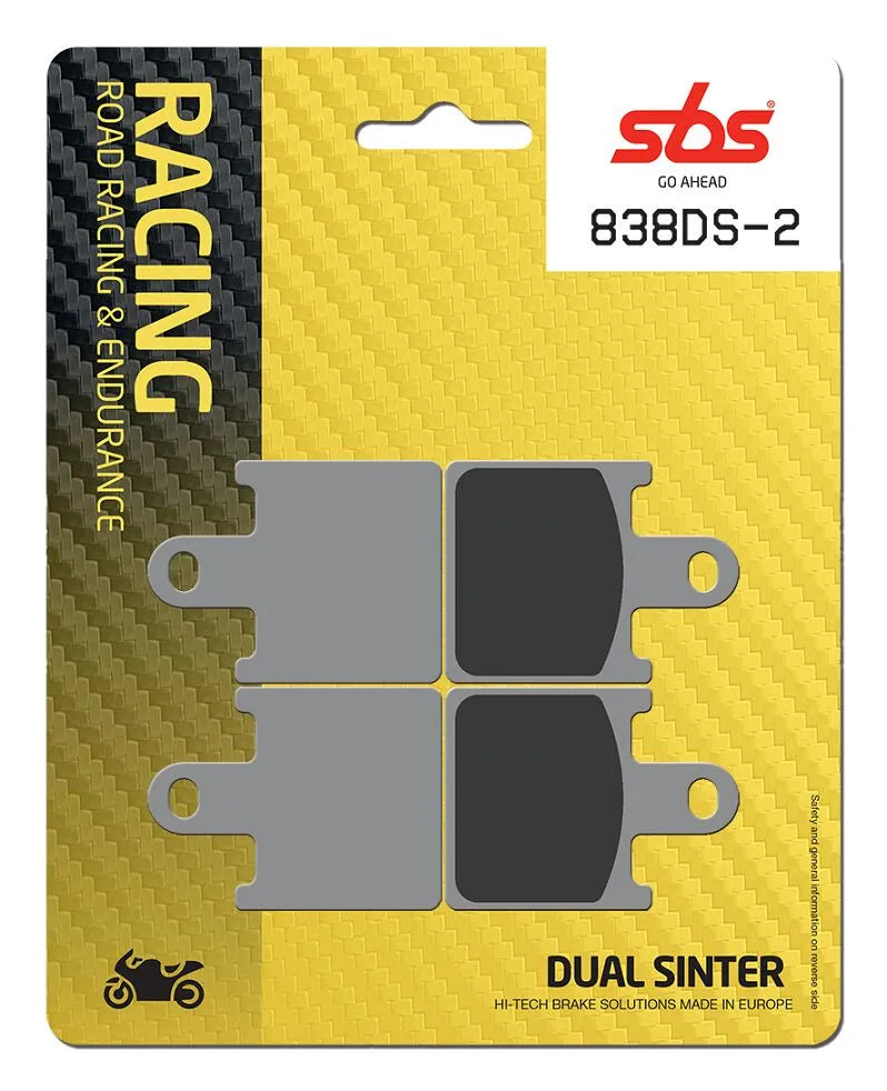 Sbs Ds Racing Dual Sintered Klocki Hamulcowe - Przód