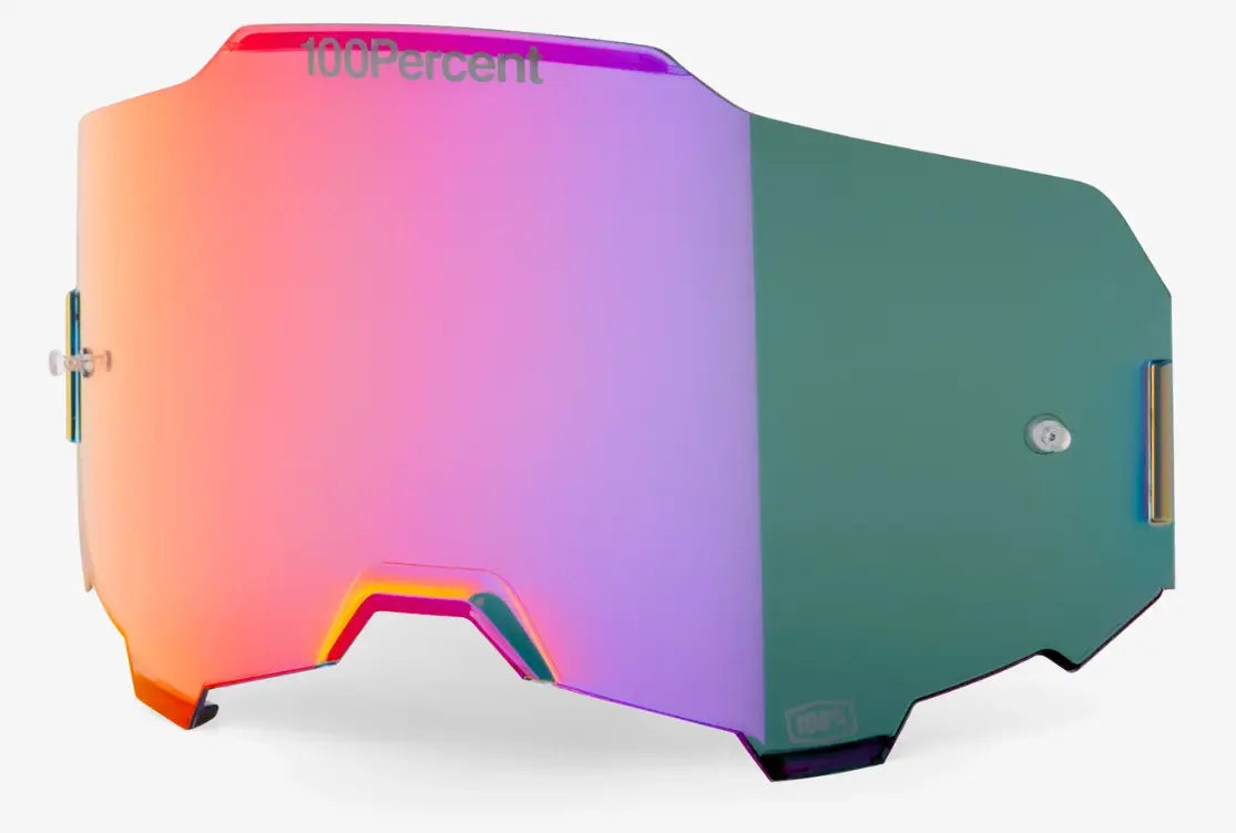 100% Armega ARmatic Injected Goggle Lens Purple Mirror