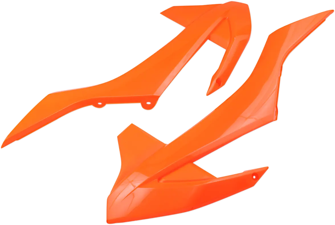 Ufo Replacement Radiator Shrouds Fluorescent Orange