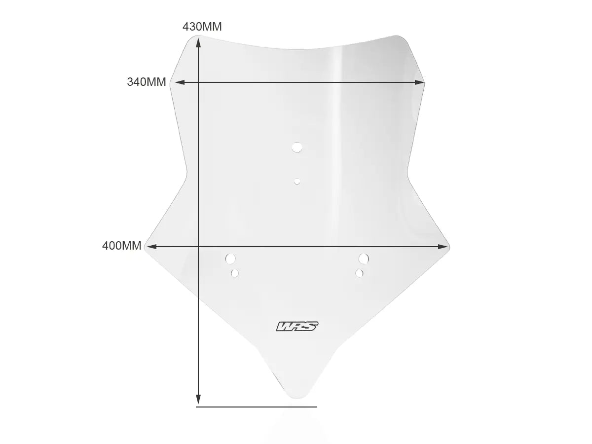 Wrs Windscreen Sport X-cape 650 - Clear
