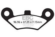 Ebc R Series Spiekane Klocki Hamulcowe Do Terenowych Atv - Przód I Tył