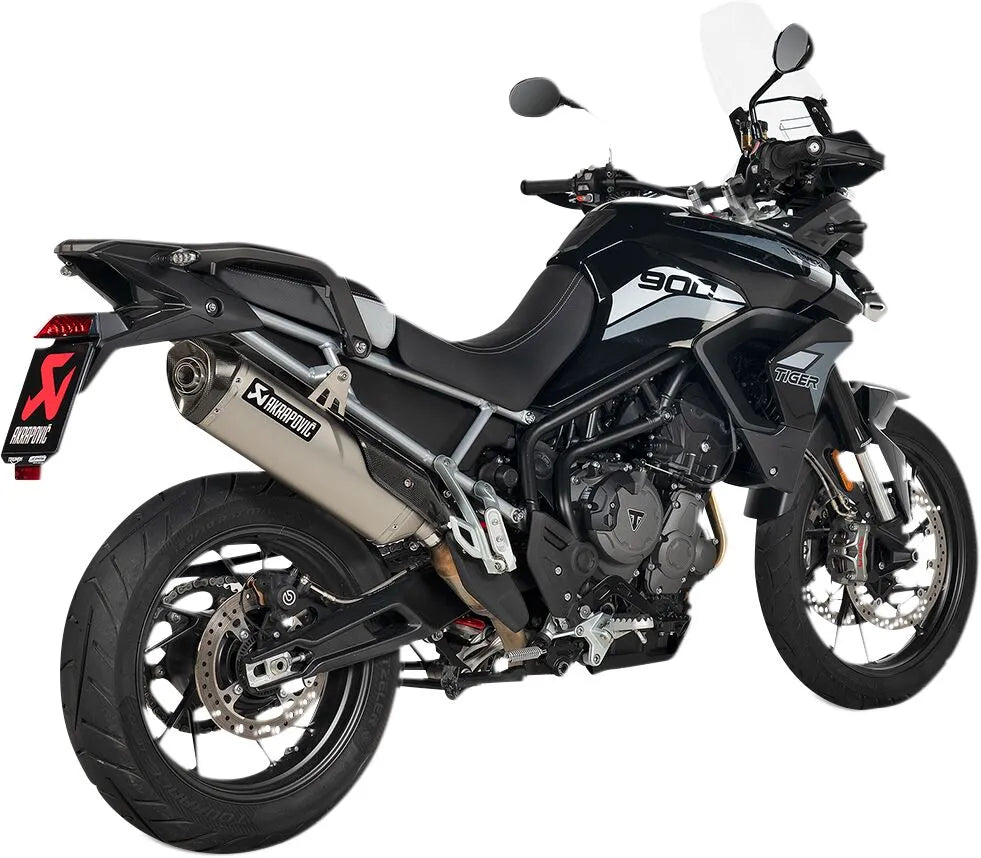 Akrapovic Tytanowa Końcówka Układu Wydechowego Slip-on Line - Homologacja Drogowa ECE