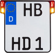 Heinz Bikes All-in-one 2.0 License Plate Holder W/ Led Lights
