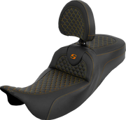 Saddlemen RoadSofa Dragon Scale Stitch Seat