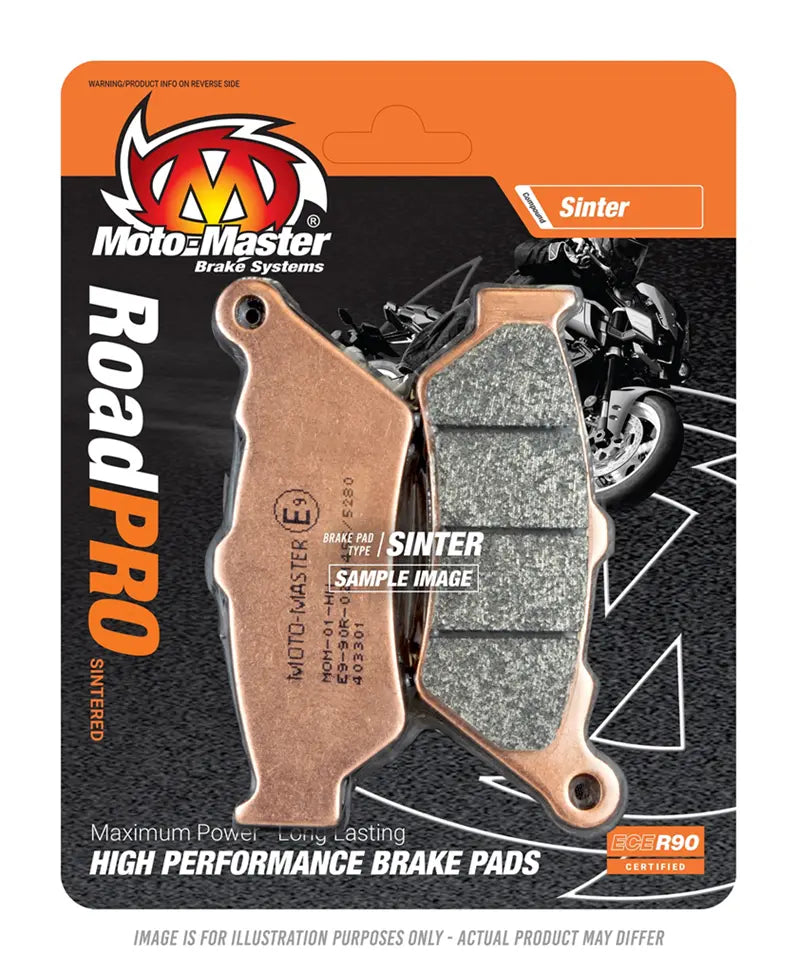 Moto-master Roadpro Sinter Klocki Hamulcowe Przód - Przód