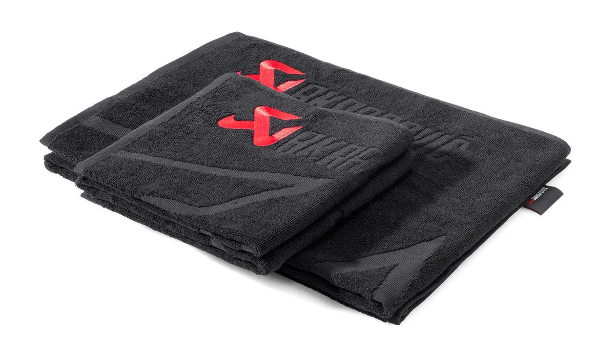 Akrapovic Black Towel Set with 8L Dry Bag