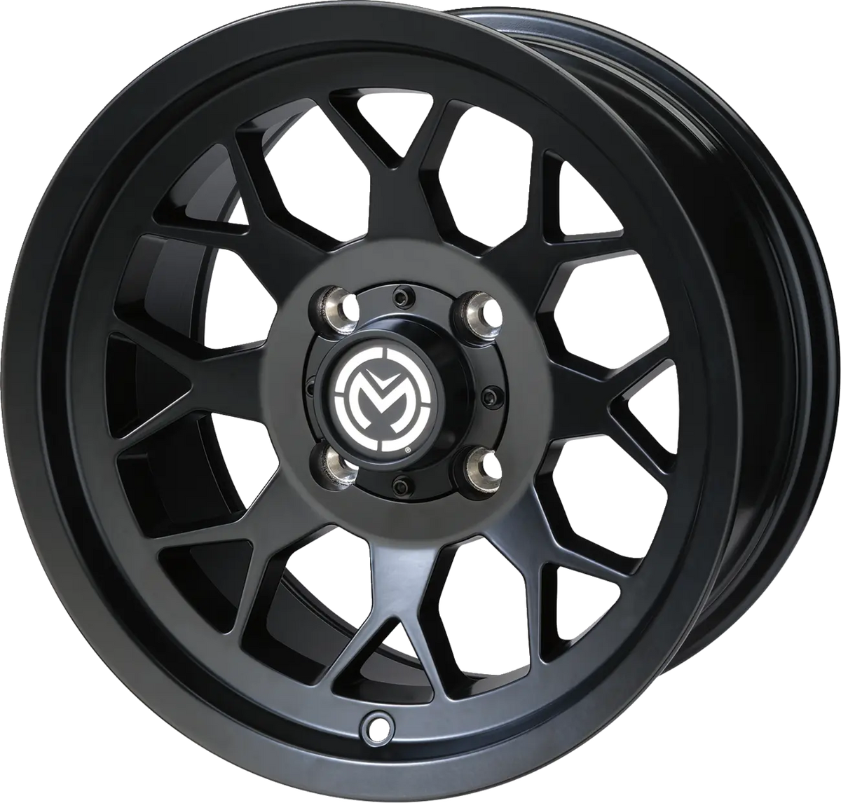 Moose Offroad 27X Wheel 14x7 4/110 4+3 Matte Black