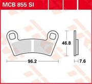 Trw Si Series Spiekane Klocki Hamulcowe Off-road - Przód & Tył