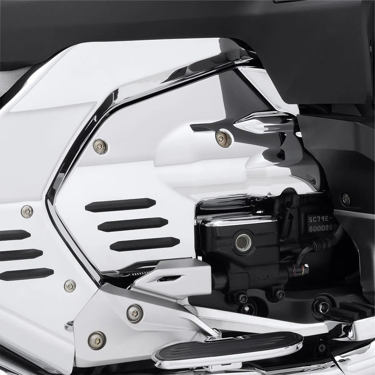 Show Chrome Lower Engine Side Cover (Pair)