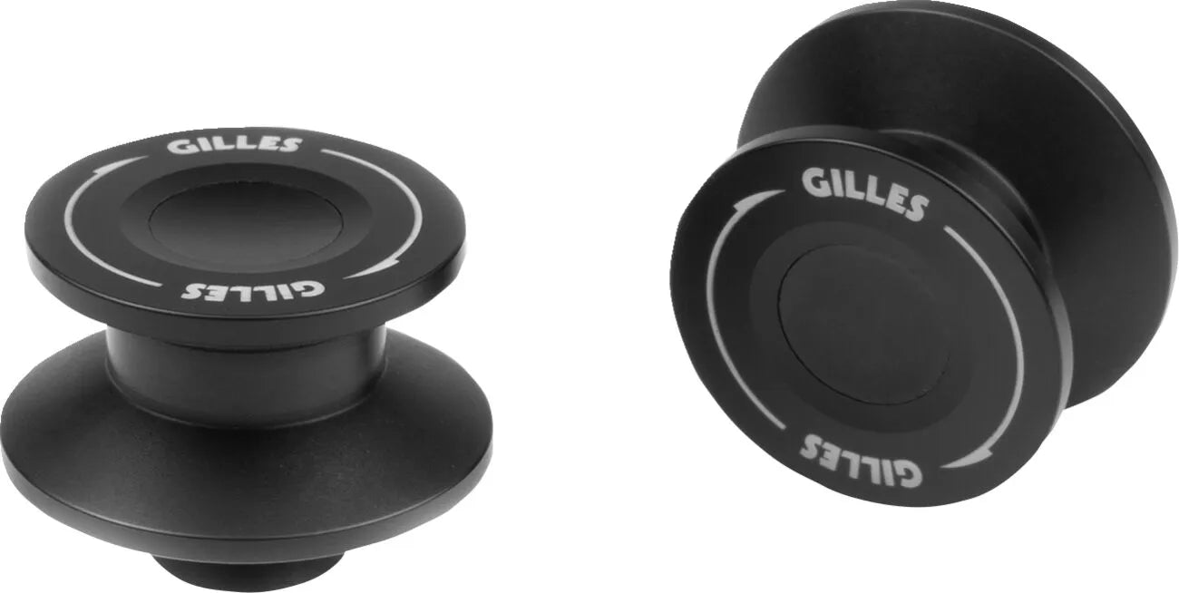 Gilles Tooling Swingarm Spools For Motorcycle Swingarms (Black)