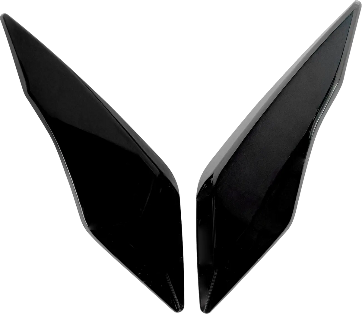 Icon Ultraflite Helmet Forehead Vents Gloss Black