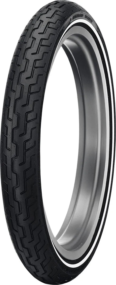 Dunlop D402 Tire MU85B16 77H Single White Stripe