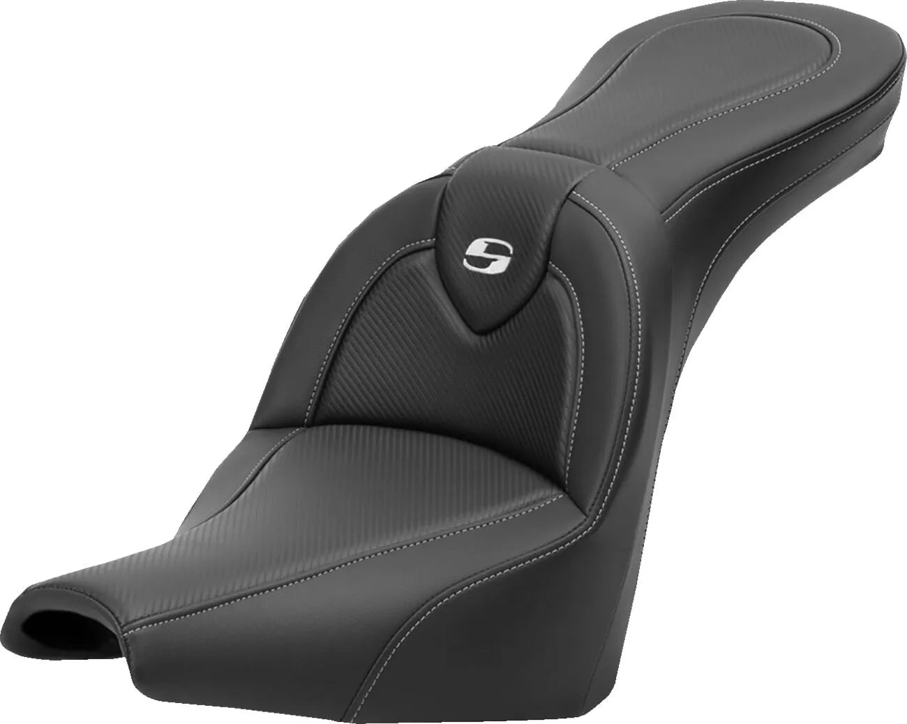 Saddlemen Roadsofa Carbon Fiber Seat - For Harley Davidson