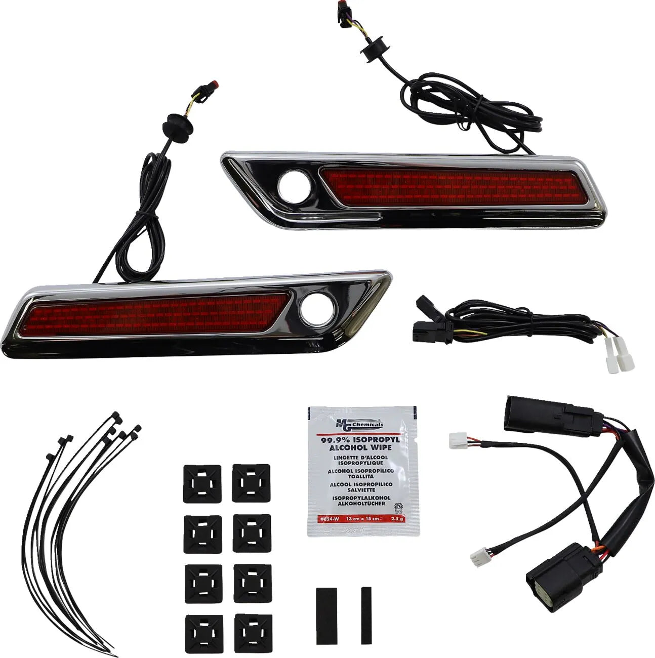 Custom Dynamics Saddlebag Led Latch Light