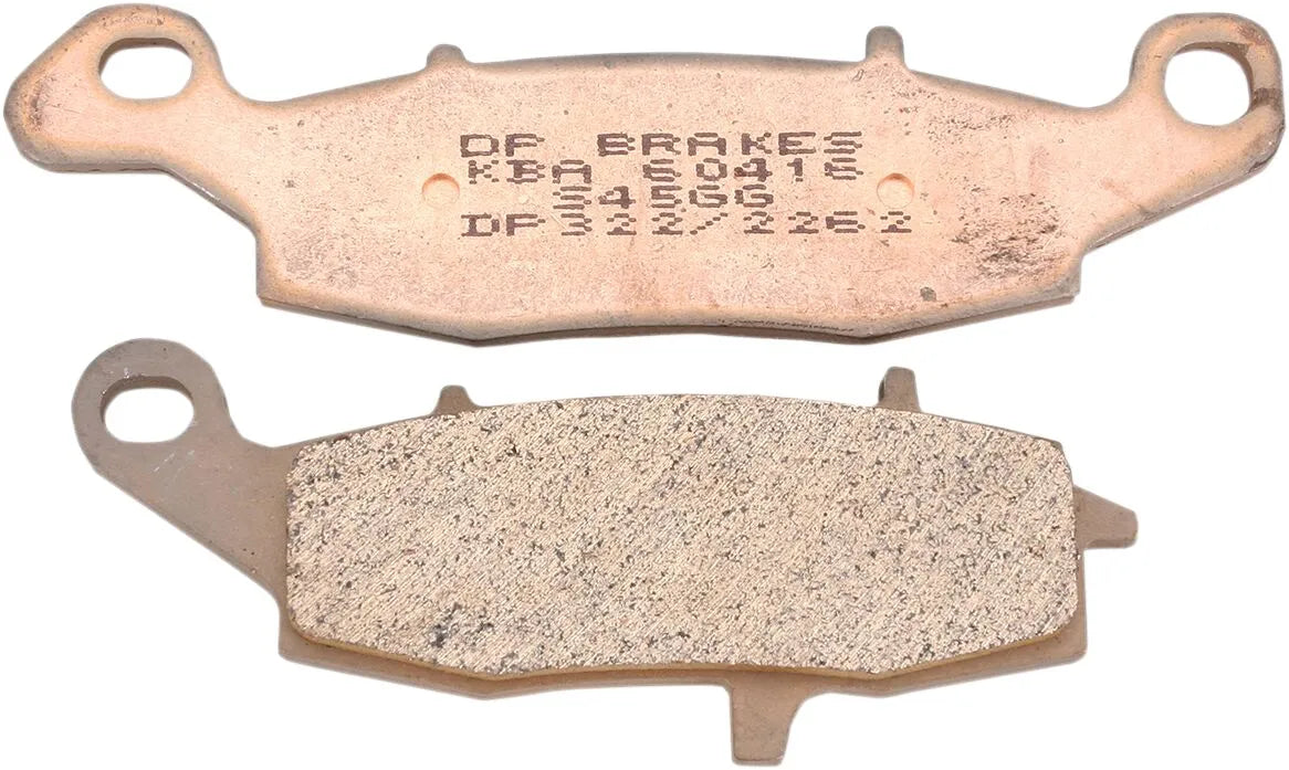Dp Brakes Standardowe Spiekane Metalowe Klocki Hamulcowe - Przód