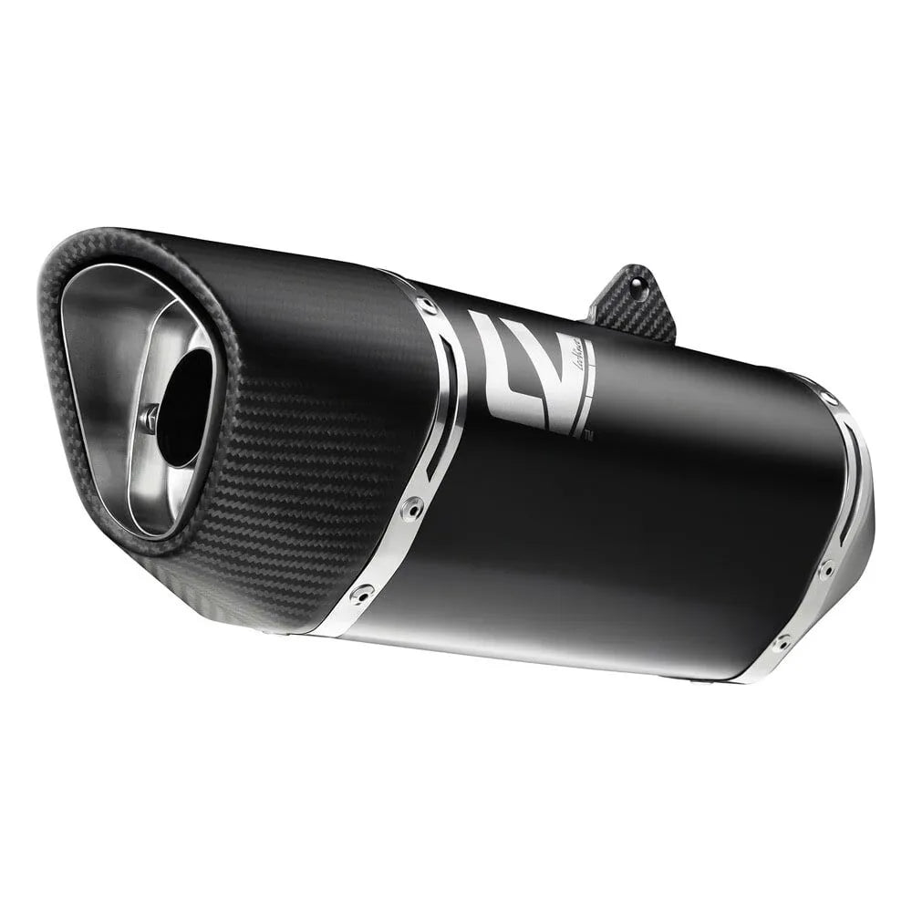 Leovince Lv-14r Black Edition Tłumik Slip-on - Homologacja Drogowa ECE