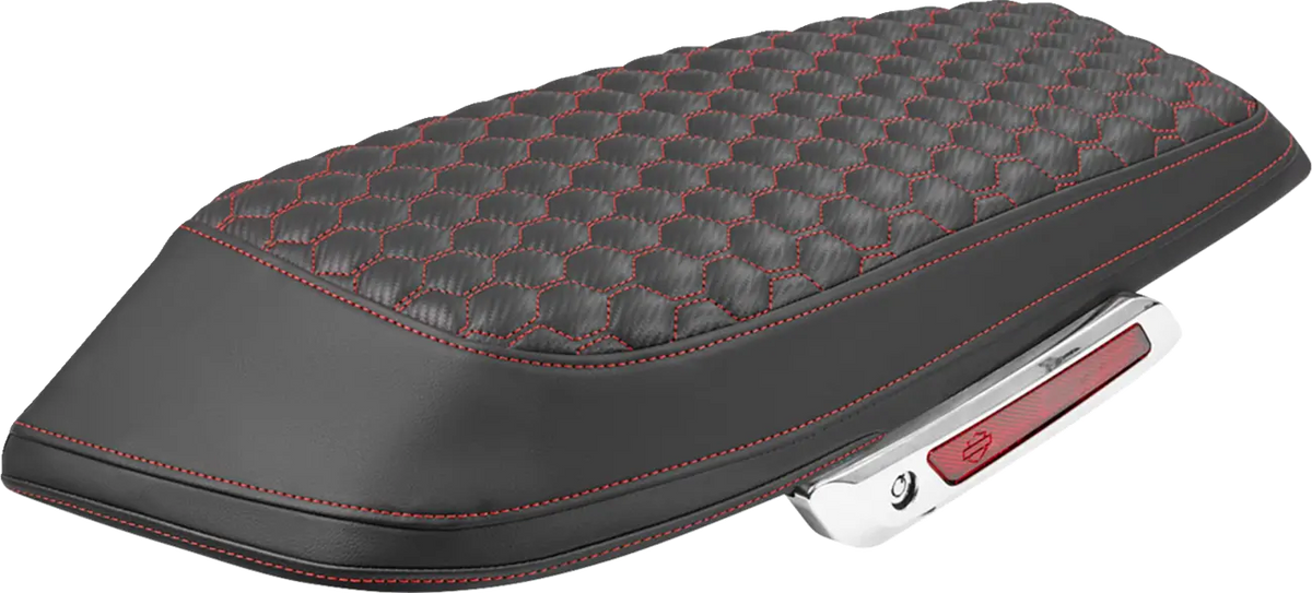 Saddlemen Saddlebag Lid Covers Red Stitching for FLTR FLHX 23-25