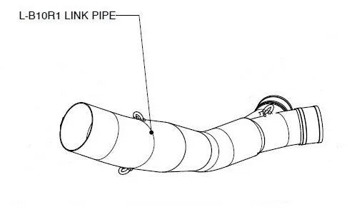 Akrapovic Rura łącząca Y-pipe Rura środkowa Zamiennik