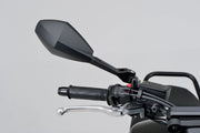 Daytona Aluminum Abs Mirror - Black