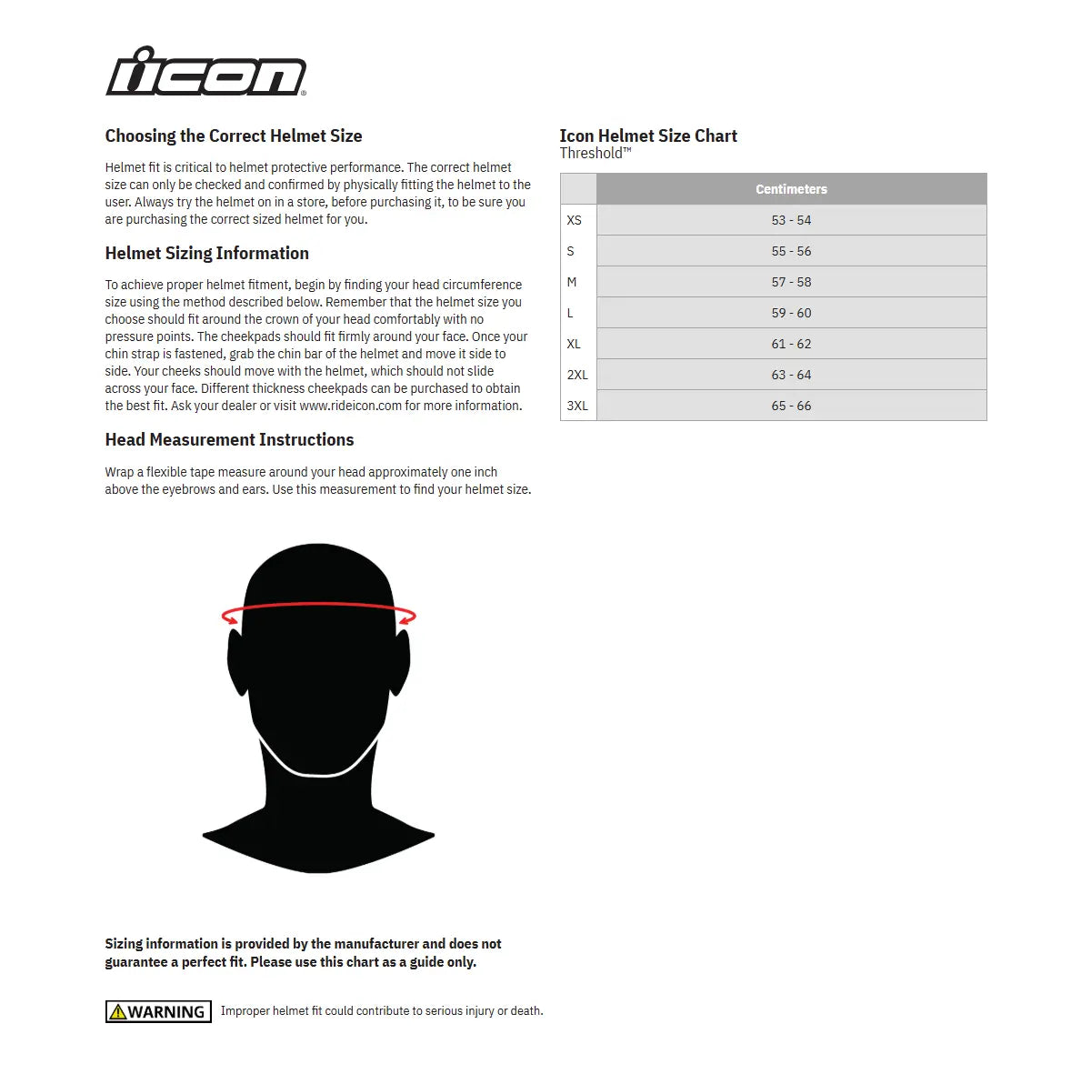 ICON Threshold Steady State Modular Helmet