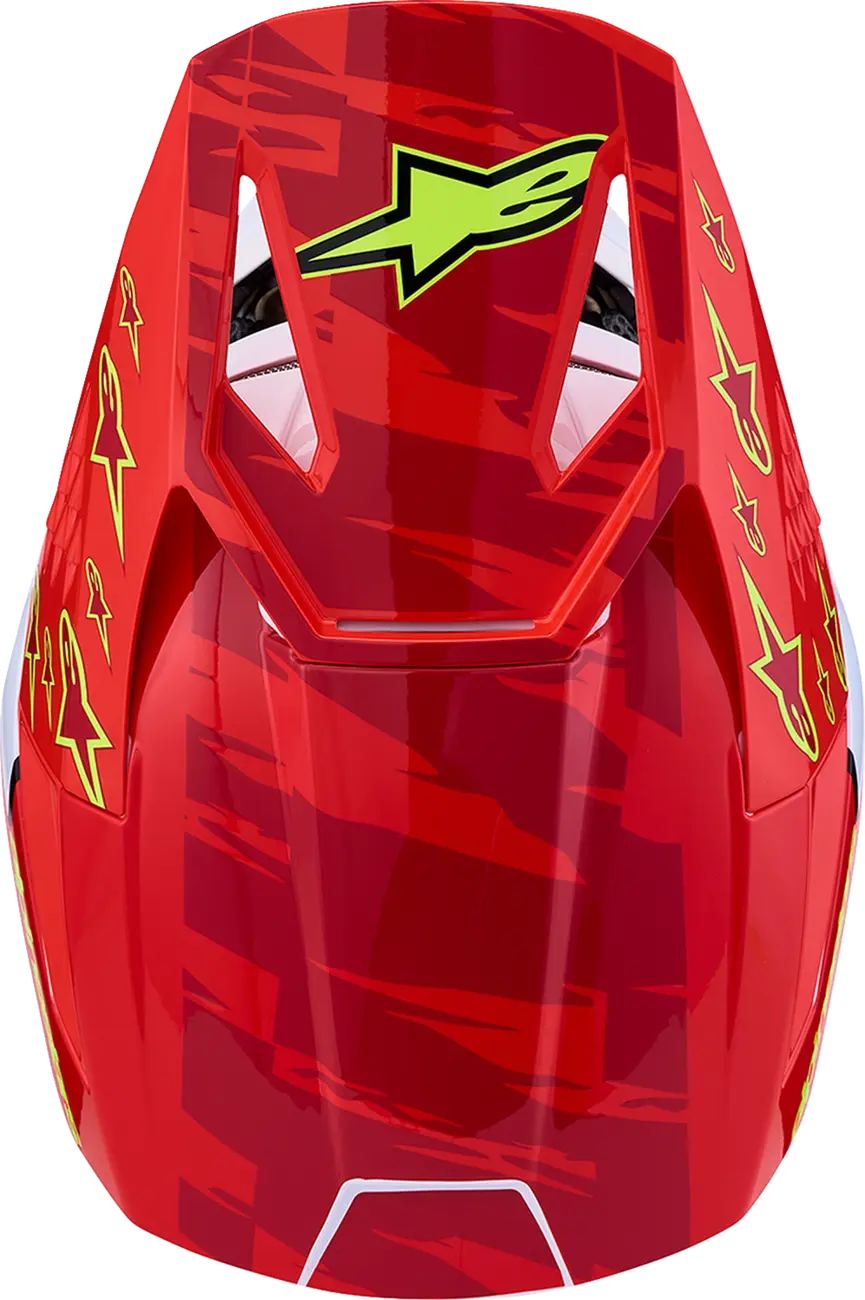 Alpinestars SM3 Falcon Helmet Red/White/Blue