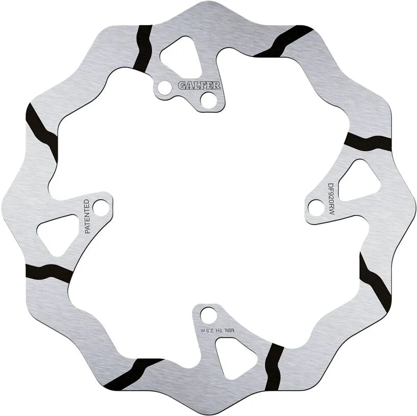 Galfer Wave Brake Rotor For Motorcycles - Front
