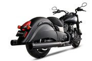 Rinehart Racing Dbx40 4" Tłumiki Nakładane Slip-on Do Indian