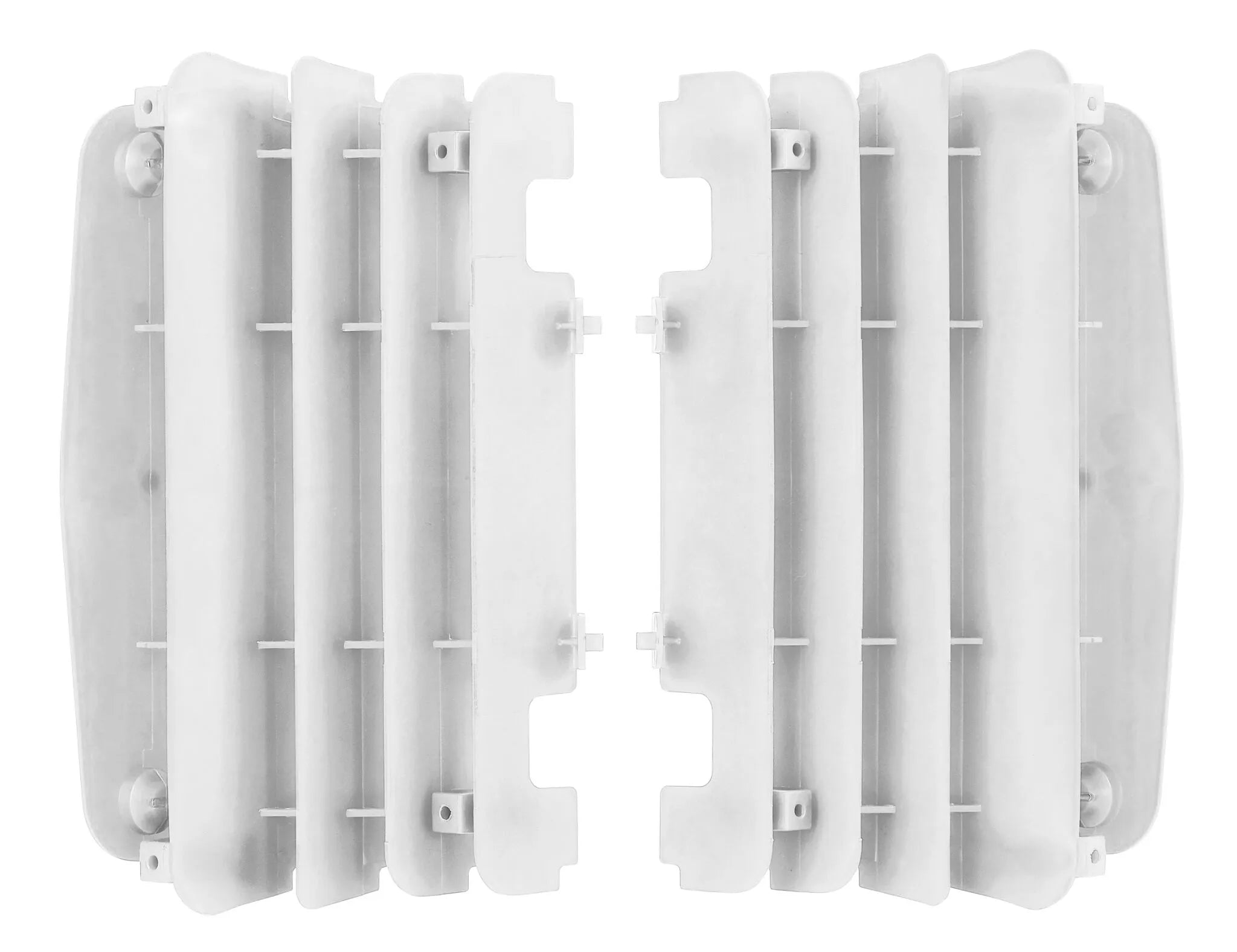 Polisport Radiator Guards For Yamaha - White