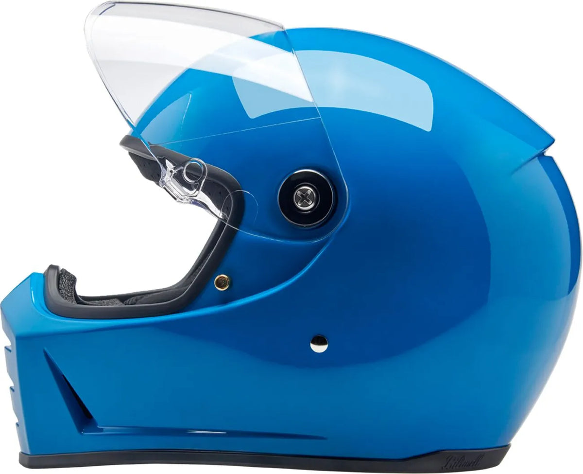 Biltwell Lane Splitter Helmet Gloss Tahoe 22.06 Blue