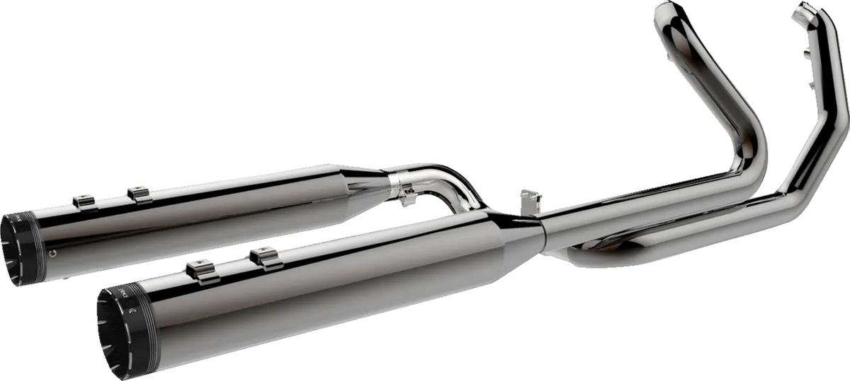 Khrome Werks Dominator-SR 2-into-1-into-2 Exhaust 4-1/2" Mufflers
