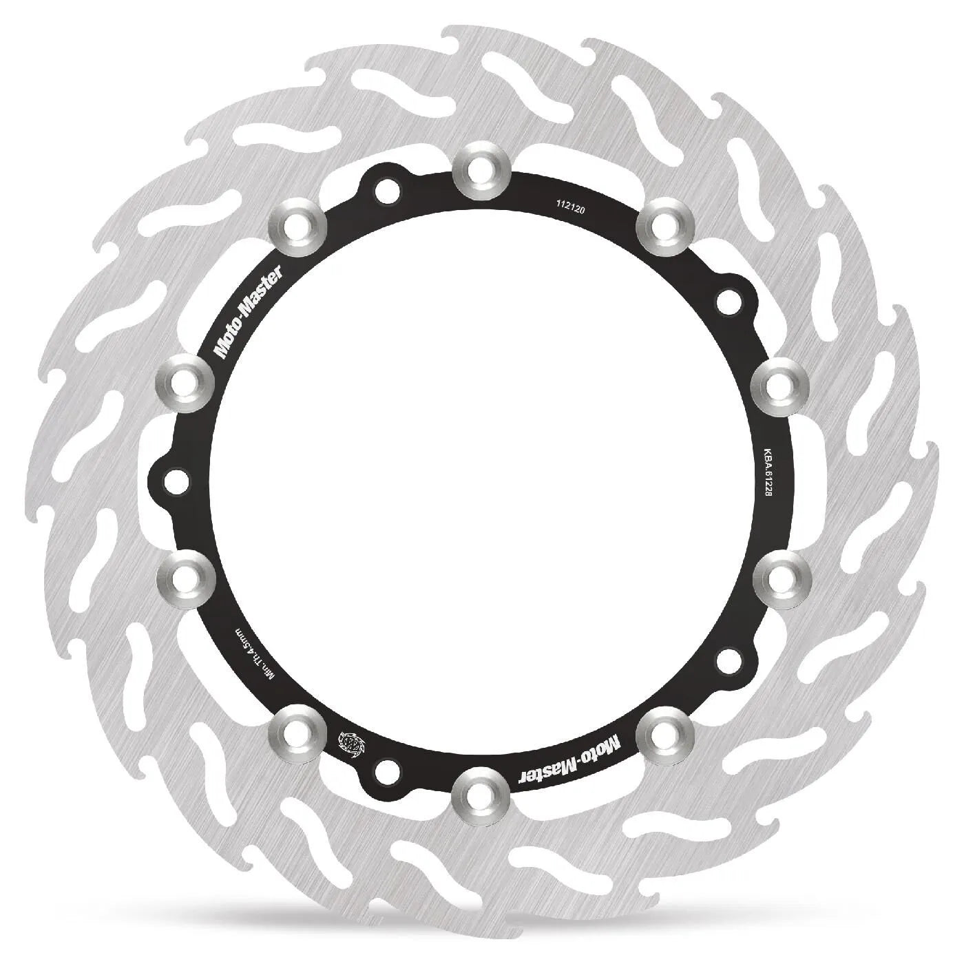 Moto-master Flame Series Floating Brake Rotor - Front